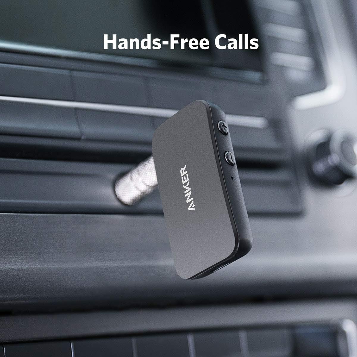 Anker Soundsync A3352 Bluetooth Receiver for Music Streaming with Bluetooth 5.0, 12-Hour Battery Life, Dual Device Connection, for Car, Home Stereo, Headphones, Speakers (Renewed) thumbnail 3