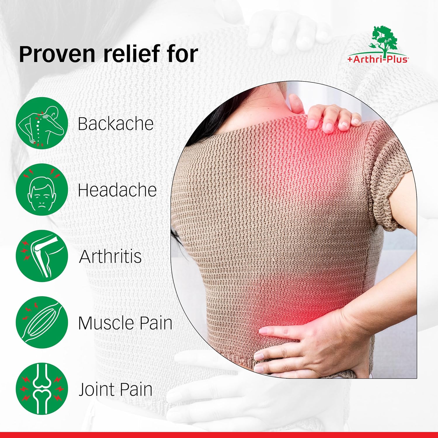 Crème analgésique extra-forte naturelle Arthri-Plus, 100 g thumbnail 4