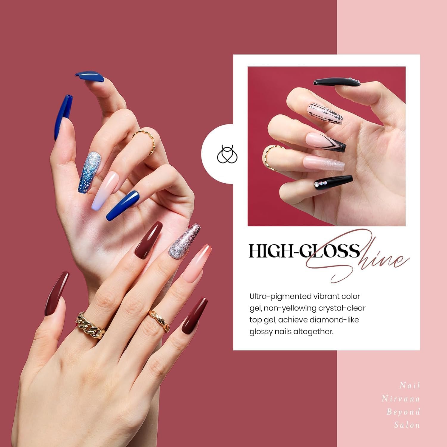Kit vernis gel Beetles, 36 couleurs neutres