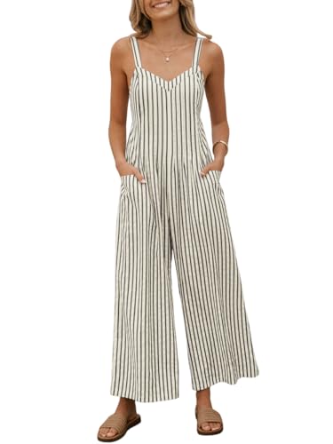 Combinaison maxi rayée CUPSHE à jambe large