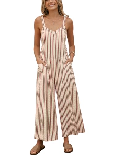 Combinaison maxi rayée CUPSHE à jambe large