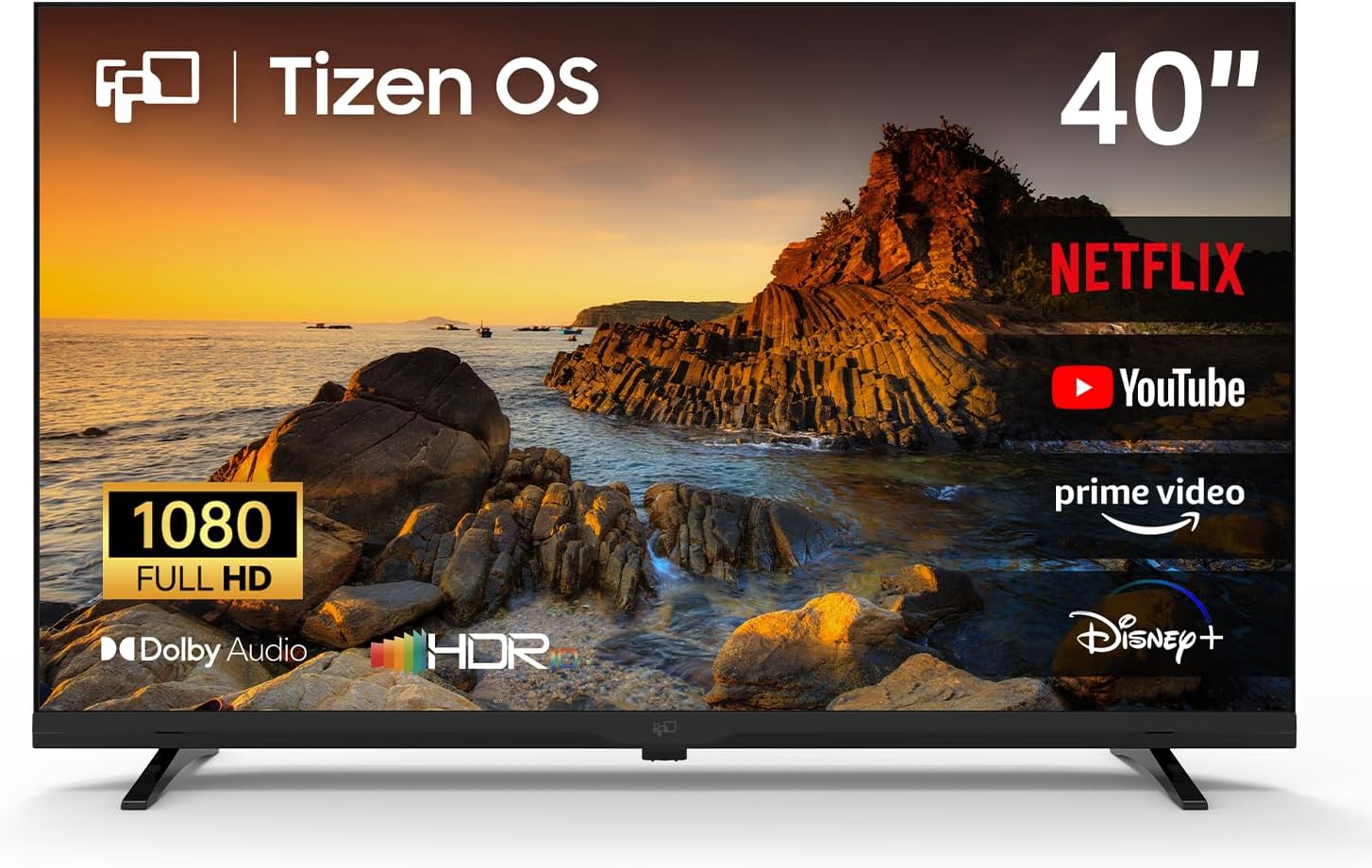 Téléviseur intelligent FPD 40 po avec Tizen OS