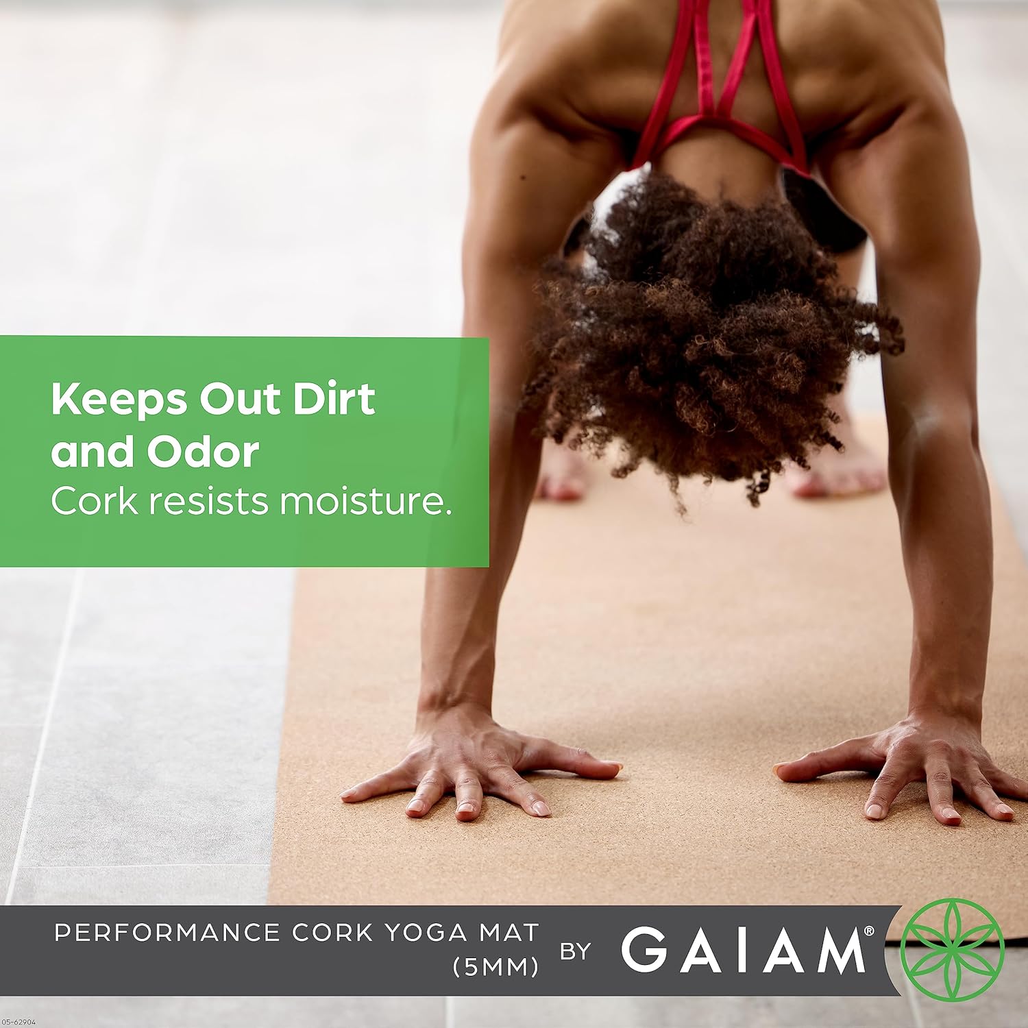 Tapis de yoga Gaiam en liège naturel