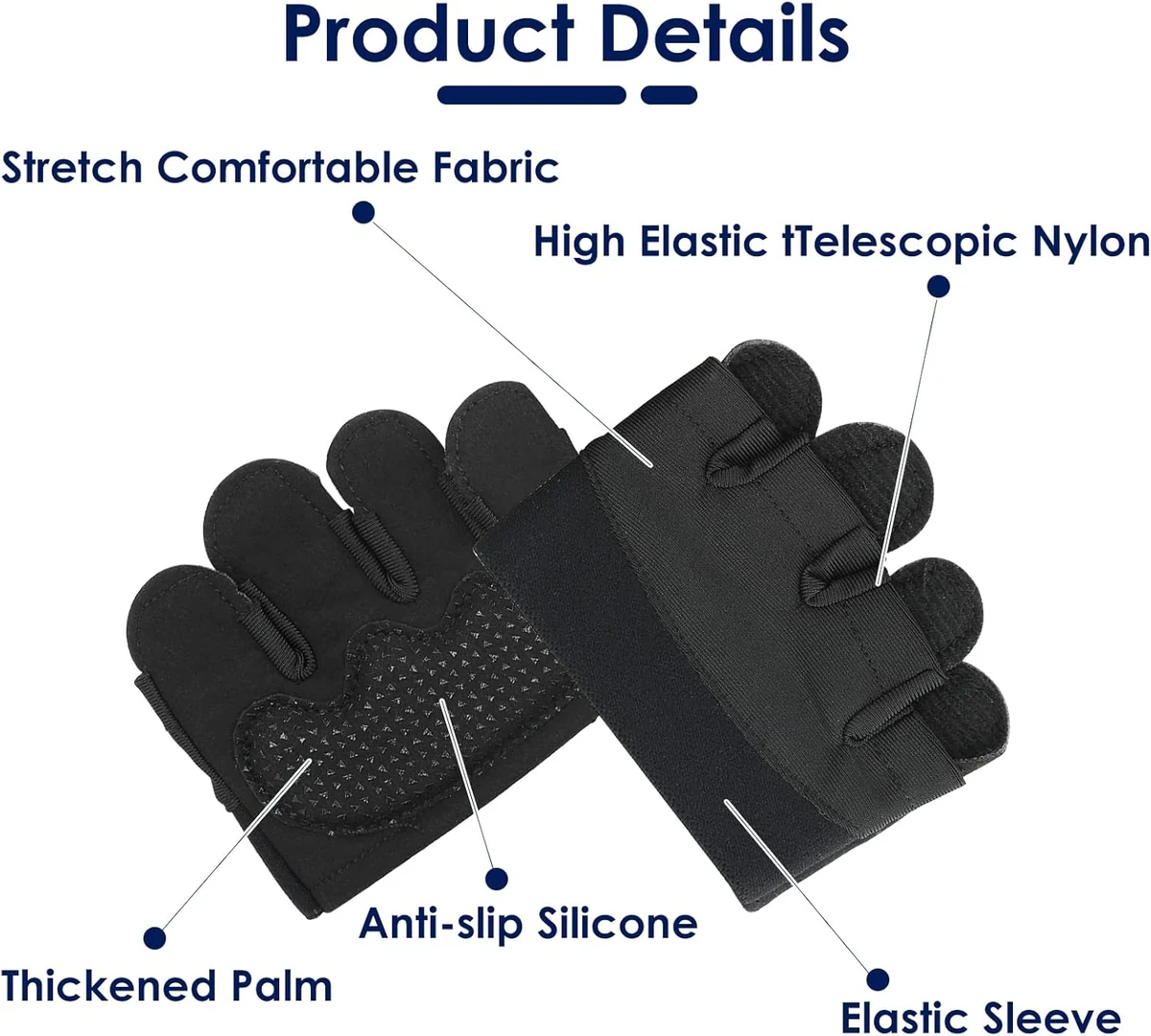 GUGUMO Grip Workout Gloves