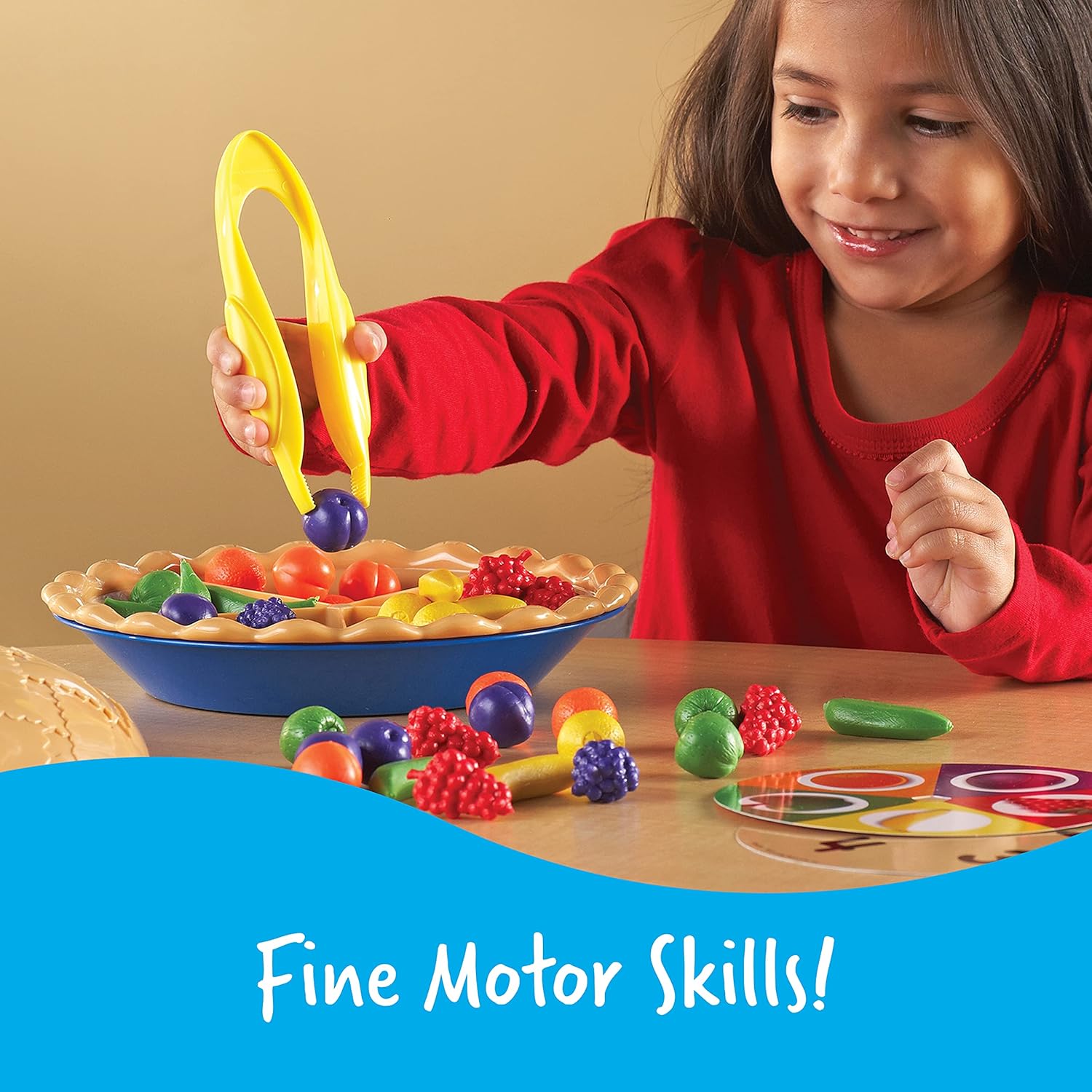 Learning Resources LER6216 Super Sorting Pie, Fine Motor Toy thumbnail 4