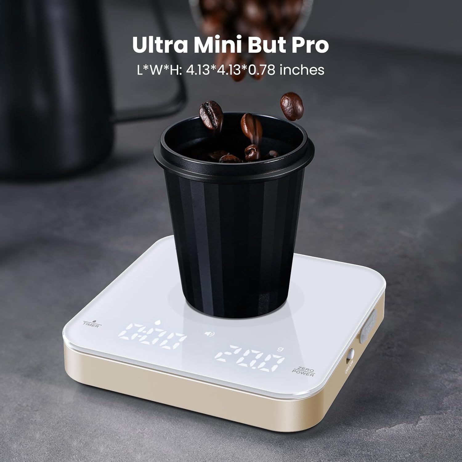 Mini balance café Maestri House avec minuterie