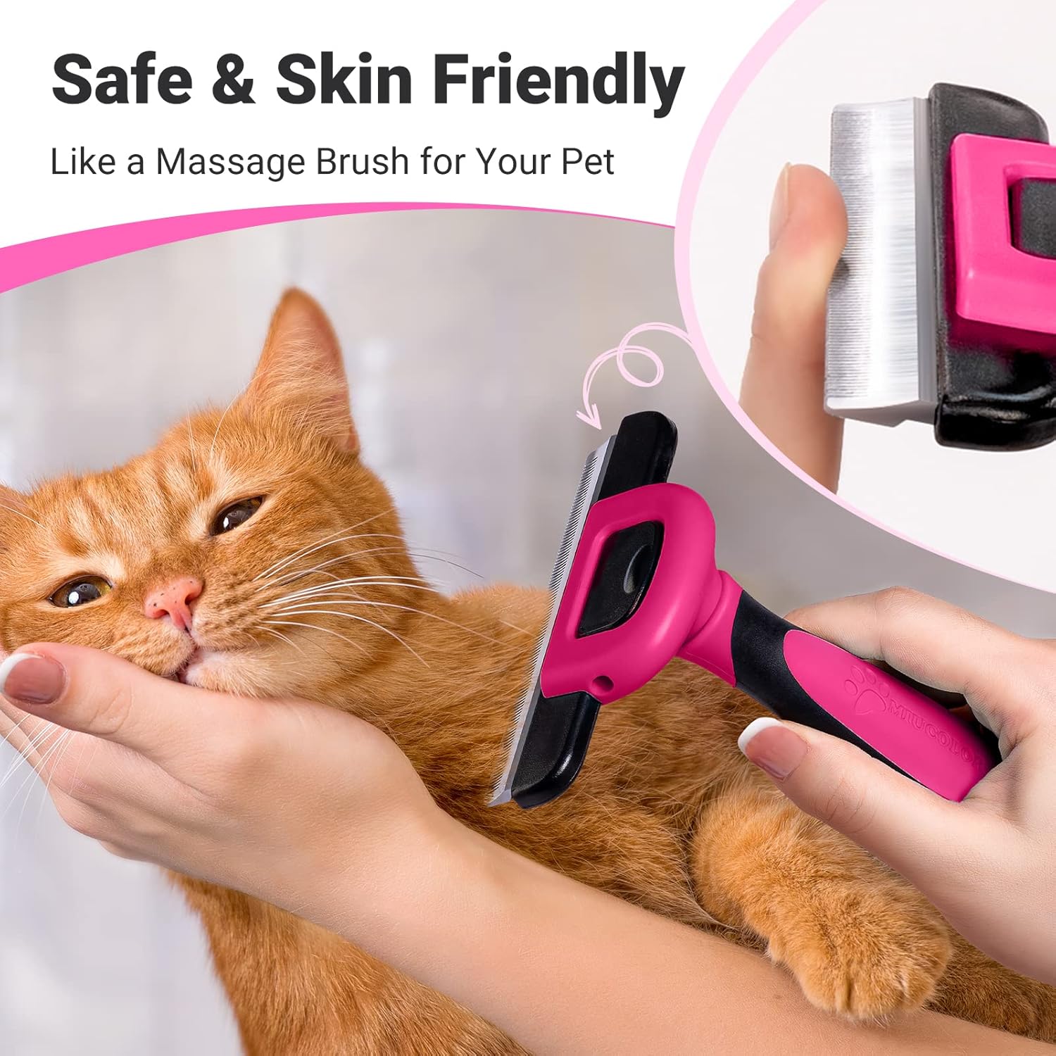Outil de toilettage MIU COLOR anti-mue thumbnail 5