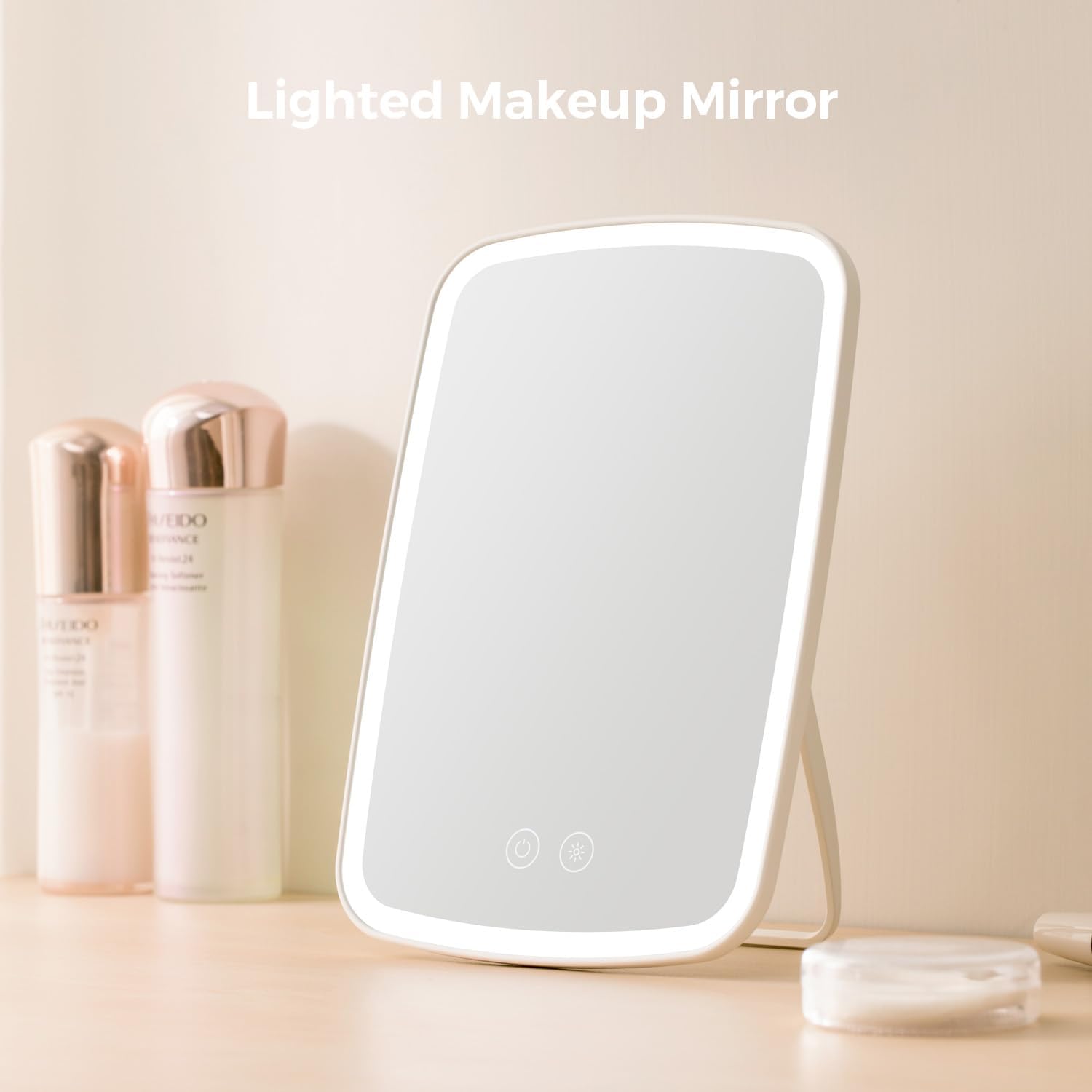 Miroir maquillage portable lumineux NEZZOE