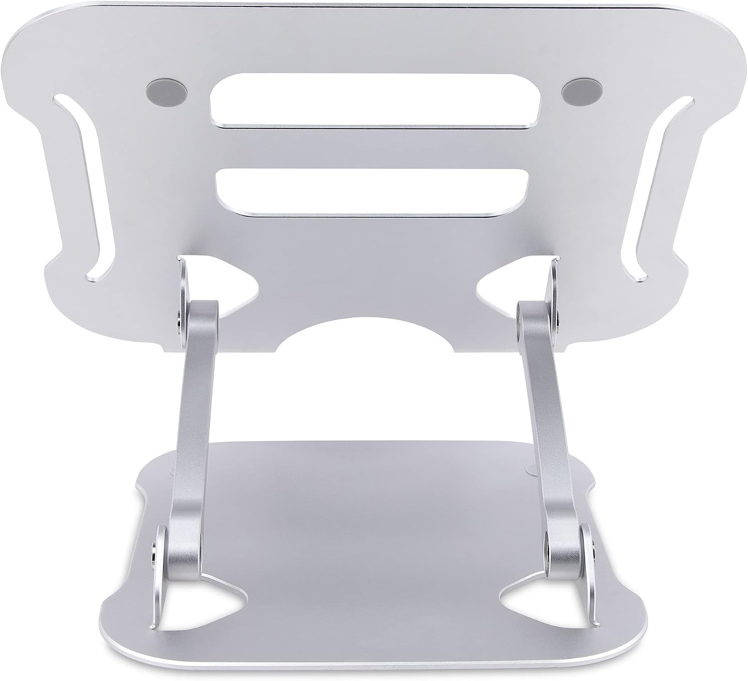 StarTech.com Laptop Stand for Desk, Ergonomic Laptop Stand Adjustable Height, Aluminum, Portable, Max. 22lb (10kg), Foldable Laptop Holder - Angled Notebook Computer Riser/Lift (AD thumbnail 5