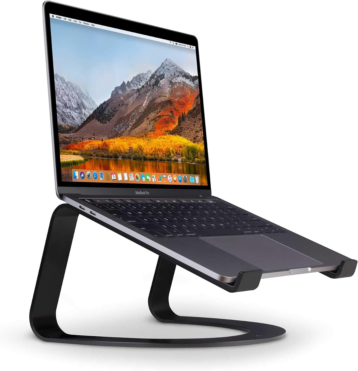 Twelve South Curve for MacBook , Desktop stand for Apple notebooks and laptops (matte black) thumbnail 1