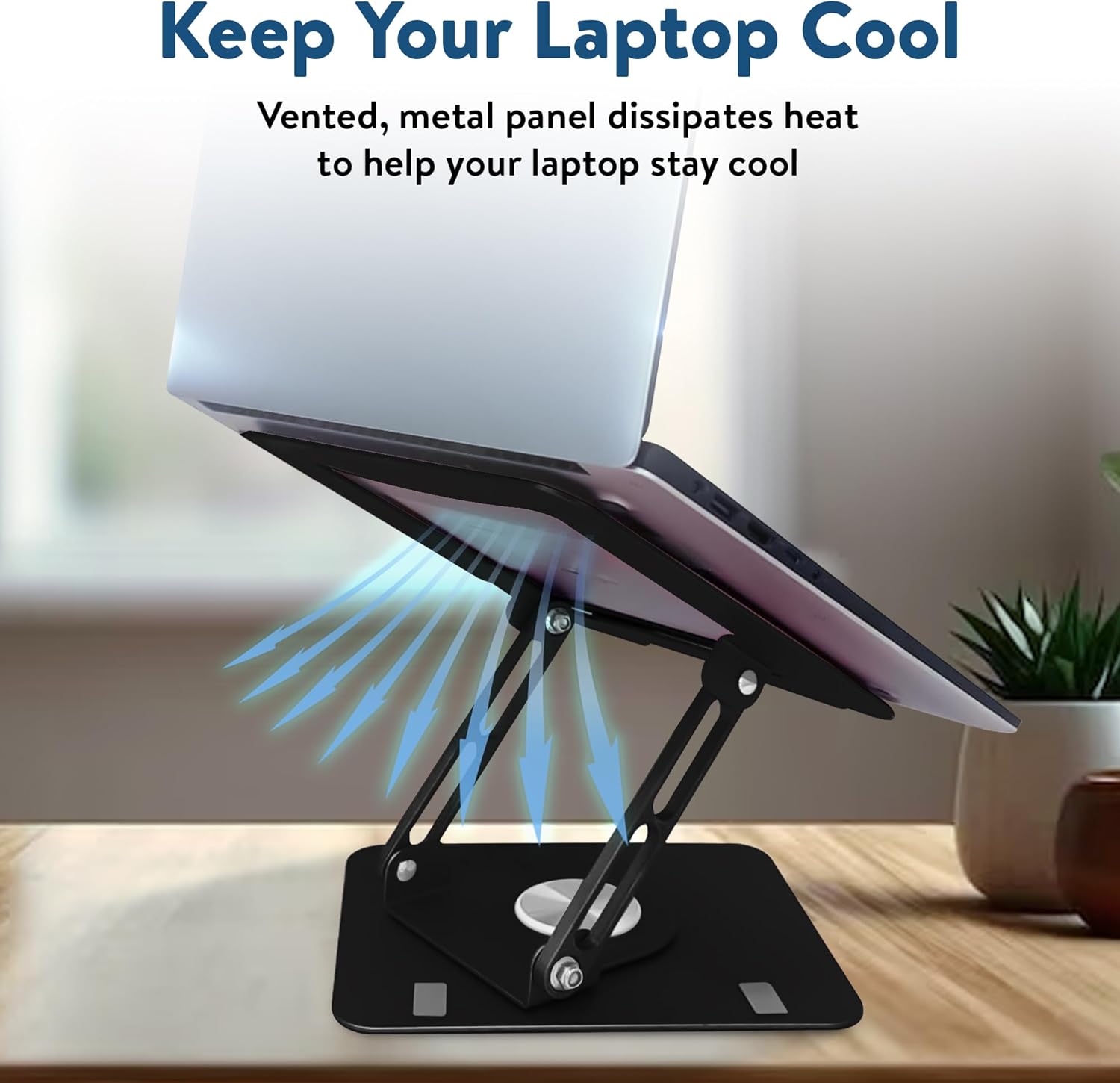 Uncaged Ergonomics Swivel Laptop Stand 2.0 thumbnail 5